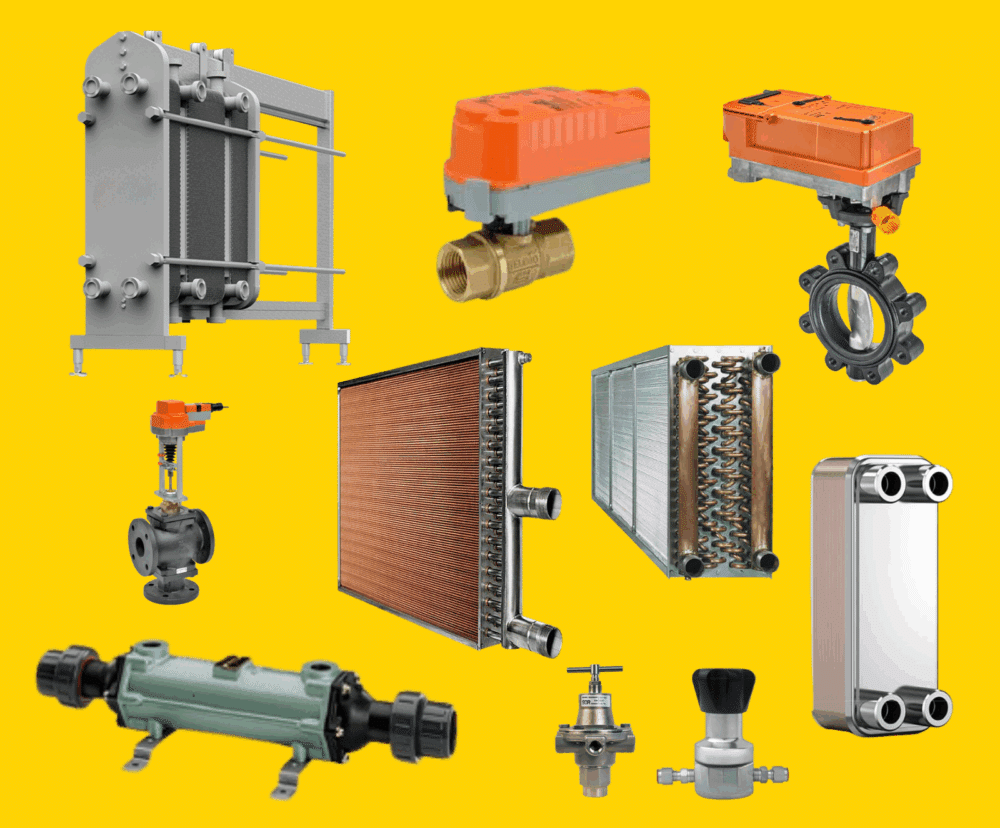 Heat Exchangers, Coils, & Regulators